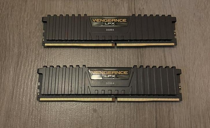 Corsair Vengeance LPX DDR4 – 16 GB (2x8GB) 3600MHz, Computers en Software, RAM geheugen, Zo goed als nieuw, Desktop, 16 GB, DDR4
