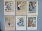 editions Brandt Brux. kunstuitgaven lot handmade postkaarten, Verzamelen, Verzenden, Ongelopen