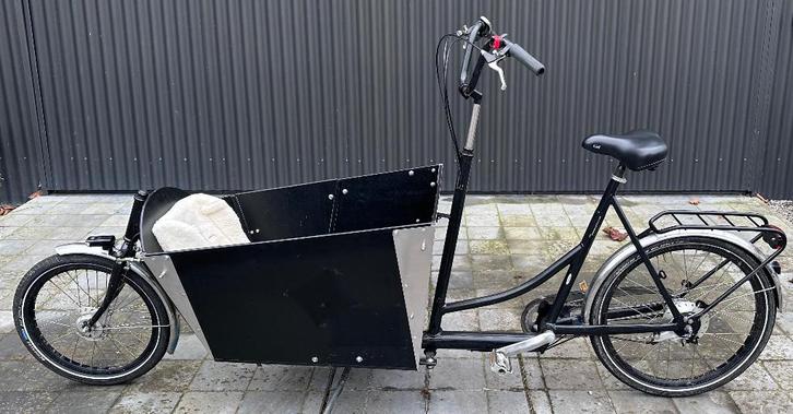 Bakfiets Christiania, Vélos & Vélomoteurs, Vélos | Vélos avec bac, Utilisé, Autres marques, 1 enfant, Bâche, Enlèvement