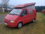 Ford transit 1990 2 l benzine originele westfalia, Caravans en Kamperen, Mobilhomes, Particulier, Benzine, Ford