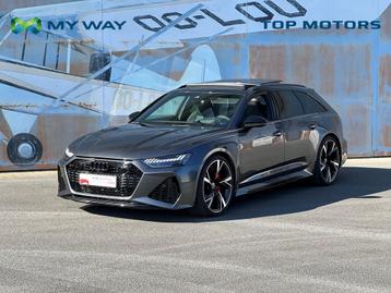 Audi RS6 Avant 1OWNER*NIEUWSTAAT*4L V8 600pk*HUD*360ÂCAMERA beschikbaar voor biedingen