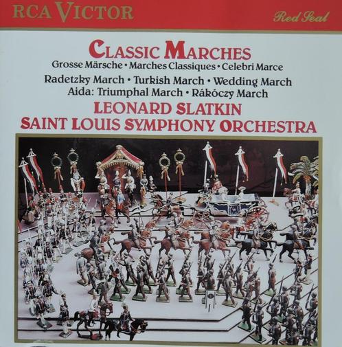 Classic Marches - Saint Louis SO/Slatkin - RCA Victor - DDD, CD & DVD, CD | Classique, Comme neuf, Orchestre ou Ballet, Enlèvement ou Envoi