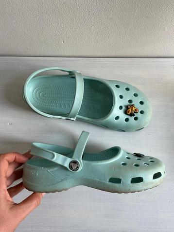 Blauwe crocs maat 38 (7) beschikbaar voor biedingen