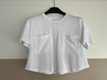 Witte T-shirt Lumina taille unique Nieuw - €10