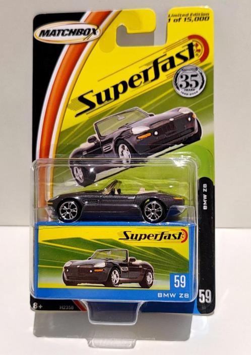 Matchbox Superfast BMW Z8 Nr 59 (2004) Limited Edition, Hobby en Vrije tijd, Modelauto's | Overige schalen, Ophalen of Verzenden