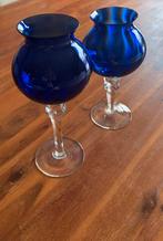 Set glaswerk - blauw, Antiek en Kunst, Ophalen