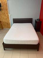 Tweepersoonsbed met matras, Huis en Inrichting, Slaapkamer | Bedden, Ophalen, Zo goed als nieuw