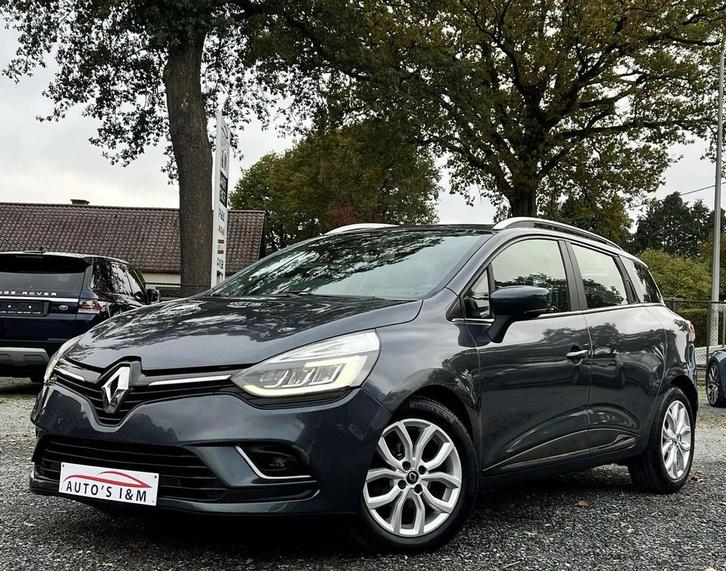 Renault Clio Grandtour 1.2i Benzine Automaat 2017 LED Garant, Auto's, Renault, Bedrijf, Te koop, Clio, ABS, Airbags, Airconditioning