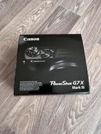 Canon Powershot G7X Mark III, Ophalen of Verzenden, Nieuw, Canon