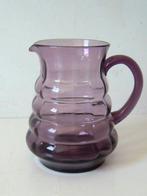 Carafe Art Déco en verre aubergine par Doyen ?, Enlèvement ou Envoi