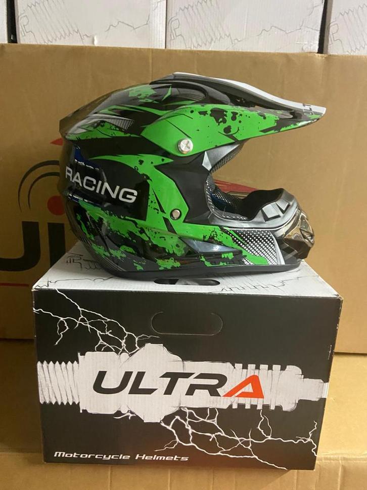 🚀Nieuw🚀Motorcross Helm Ultra Motocross XS/S/M/L/XL, Motoren, Kleding | Motorhelmen, Dames, Heren, Kinderen, Offroadhelm, Nieuw met kaartje