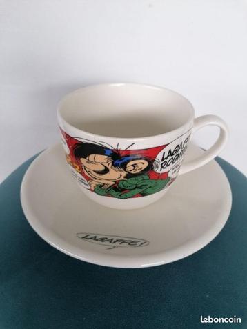 Gaston la gaffe - Assiette et bol Tropico 1994 Marsu beschikbaar voor biedingen