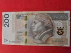 200 zloty Polen 2021 jaar aUNC, Postzegels en Munten, Ophalen of Verzenden, Polen, Los biljet