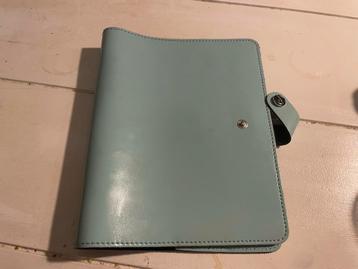 Mooie lindegroene leren agenda organiser A 5 Filofax, Divers, Enlèvement ou Envoi, Utilisé