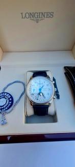 Longines master collection moonphase 40mm, Handtassen en Accessoires, Horloges | Heren, Ophalen of Verzenden, Zo goed als nieuw