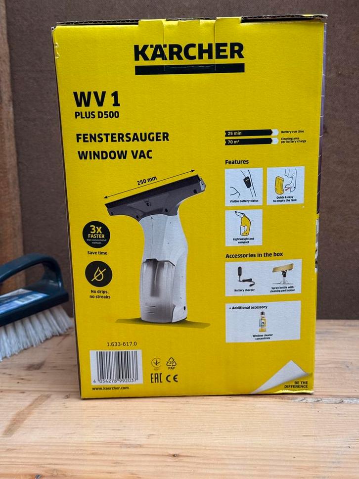 Kärcher ruitenwisser VW1, Huis en Inrichting, Schoonmaakartikelen, Raamwisser of Trekker, Ophalen