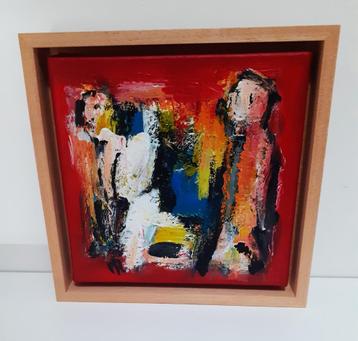 Peter Hermans 'Personages in Rood' beschikbaar voor biedingen
