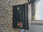 Antieke militaire kist, Huis en Inrichting, Woonaccessoires | Kisten, Ophalen, Gebruikt, 100 tot 150 cm, Metaal