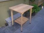 Vintage roltafel, Ophalen, Gebruikt, 50 tot 100 cm, 75 cm of meer