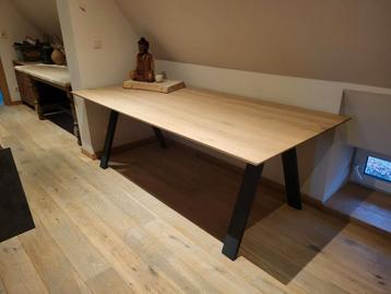 DESIGN EIK STAAL A- KWALITEIT MASSIEF DIKWAND POTEN 650/750€ beschikbaar voor biedingen