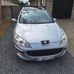 Peugeot 407 break, Autos, Peugeot, Argent ou Gris, 5 portes, Particulier, Tissu