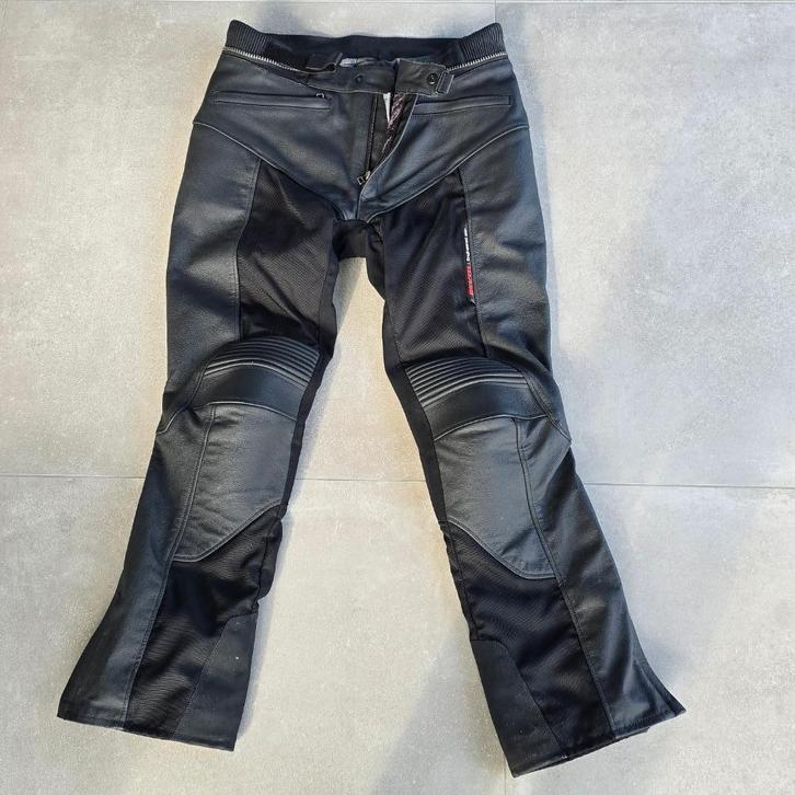 REV'IT! Leren/Textiel Motorbroek (Hybrid) - Hydratex, Motoren, Kleding | Motorkleding, Broek | leer, Heren, Tweedehands, Ophalen