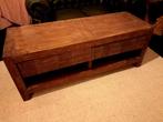 Kast of tv commode in tropisch hardhout, Ophalen