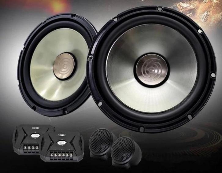 GB audio composet 16,5cm J-632 hoge kwaliteit speakers., Auto diversen, Autospeakers