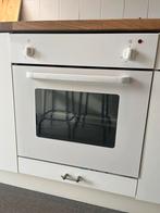 Witte inbouw oven, Elektronische apparatuur, Ovens, 60 cm of meer, Hete lucht, 60 cm of meer, Gebruikt