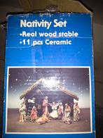 kerststal  - nativity set - keramiek, Diversen, Kerst, Ophalen of Verzenden, Gebruikt