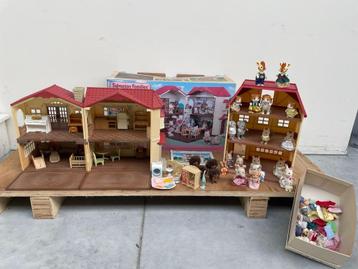 Sylvanian Families - mega poppenhuis beschikbaar voor biedingen
