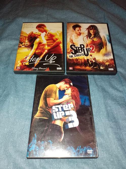 Te koop op dvd de Step UP-trilogie, Cd's en Dvd's, Dvd's | Overige Dvd's, Zo goed als nieuw, Alle leeftijden