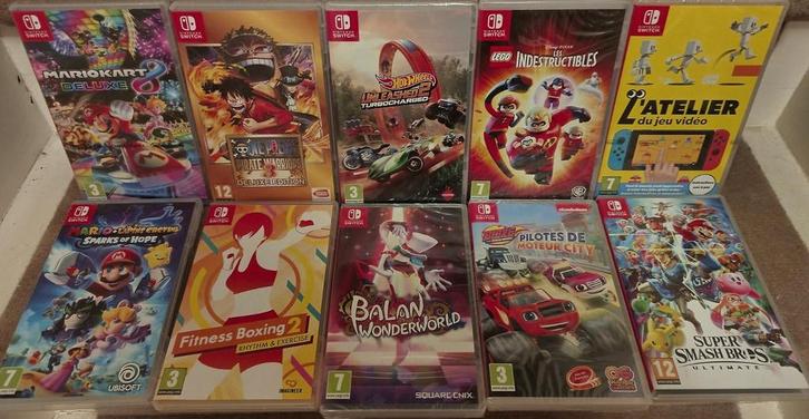 Switch games, Games en Spelcomputers, Games | Nintendo Switch, Zo goed als nieuw, Ophalen of Verzenden