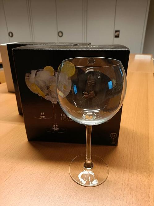 Originele Gin glazen 4 stuks, Verzamelen, Glas en Drinkglazen, Ophalen of Verzenden