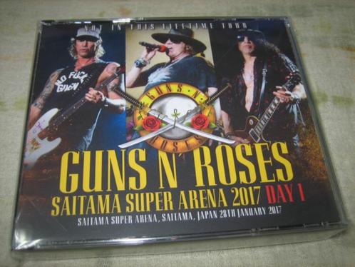 3 CD's GUNS N' ROSES - Live Saitama Super Arena 2017, Cd's en Dvd's, Cd's | Hardrock en Metal, Nieuw in verpakking, Verzenden