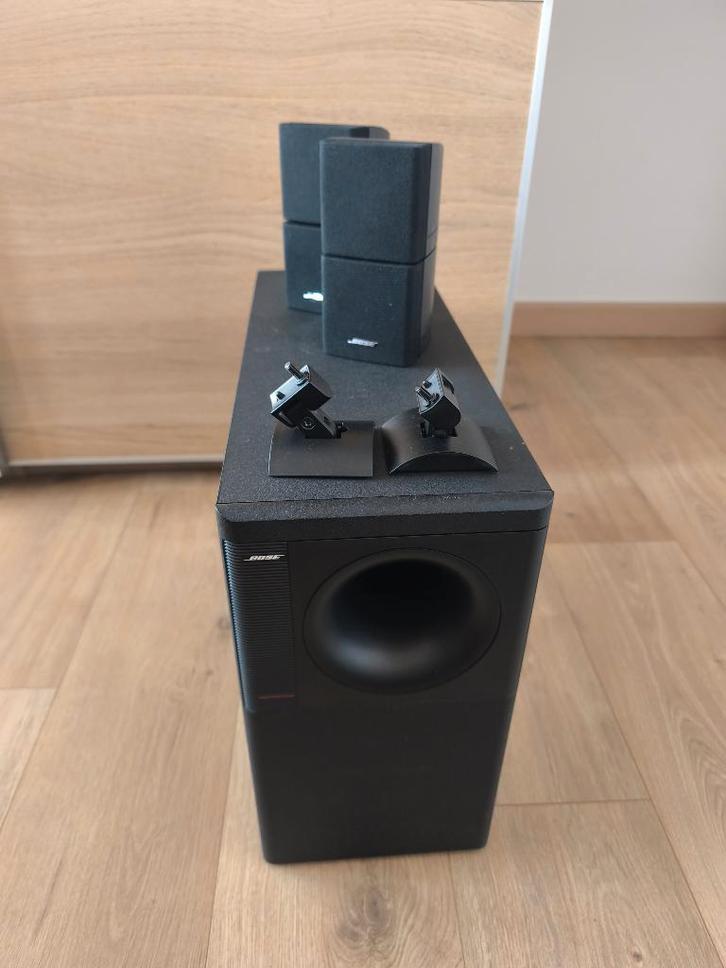 Bose 2.1 Acoustimass, Audio, Tv en Foto, Luidsprekerboxen, Zo goed als nieuw, Subwoofer, 60 tot 120 watt, Bose, Ophalen