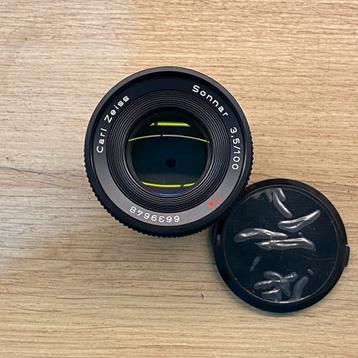 Carl Zeiss Sonnar 100 mm f3.5, Contax/Yashica*nine beschikbaar voor biedingen