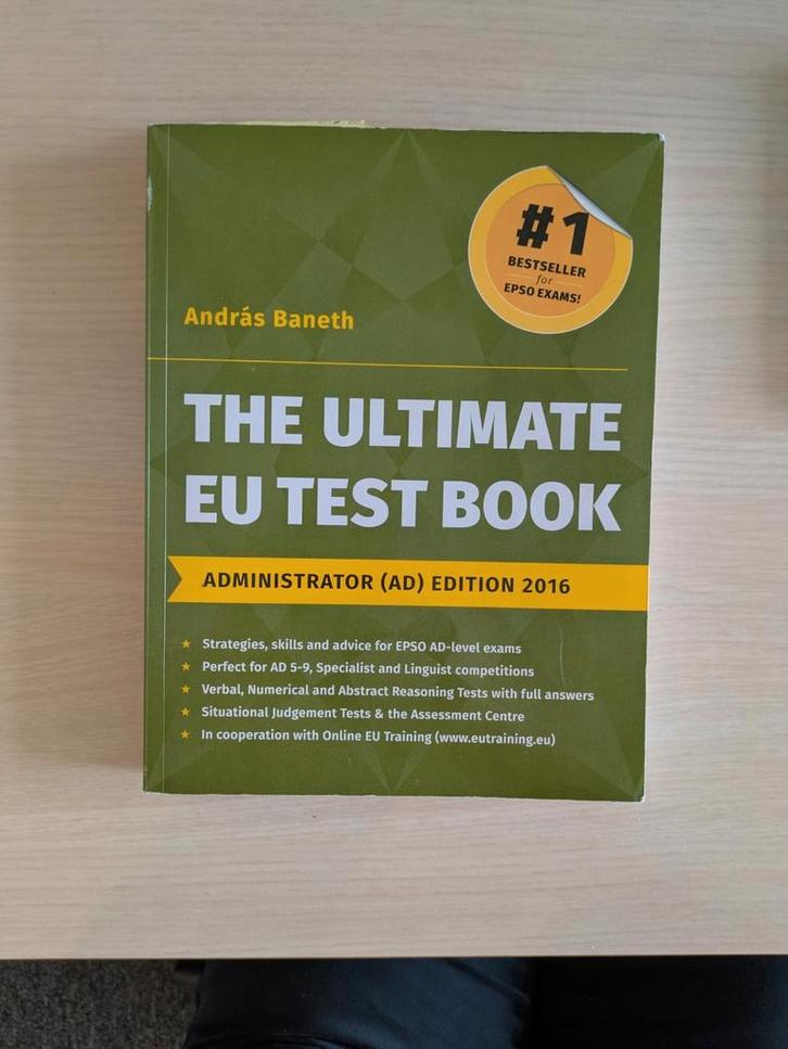 The Ultimate EU Test Book, Administrator (AD) Edition 2016, Boeken, Overige Boeken, Gelezen, Ophalen