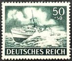 Deutsches Reich: S-22 Motortorpedoboot 1943, Timbres & Monnaies, Timbres | Europe | Allemagne, Autres périodes, Enlèvement ou Envoi