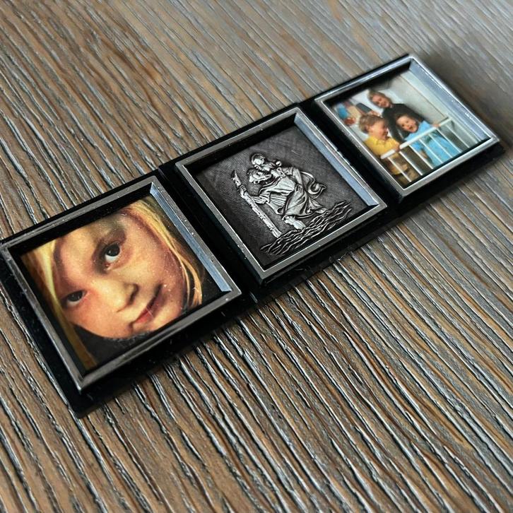 Christoffel photo frame accessory VW bug T1 KG, Auto diversen, Auto-accessoires, Zo goed als nieuw, Verzenden