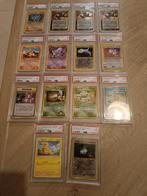 Cartes/dalles classées Pokémon WOTC, Enlèvement ou Envoi, Comme neuf, Plusieurs cartes, Foil