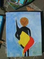 Mannekepis peinture, Ophalen
