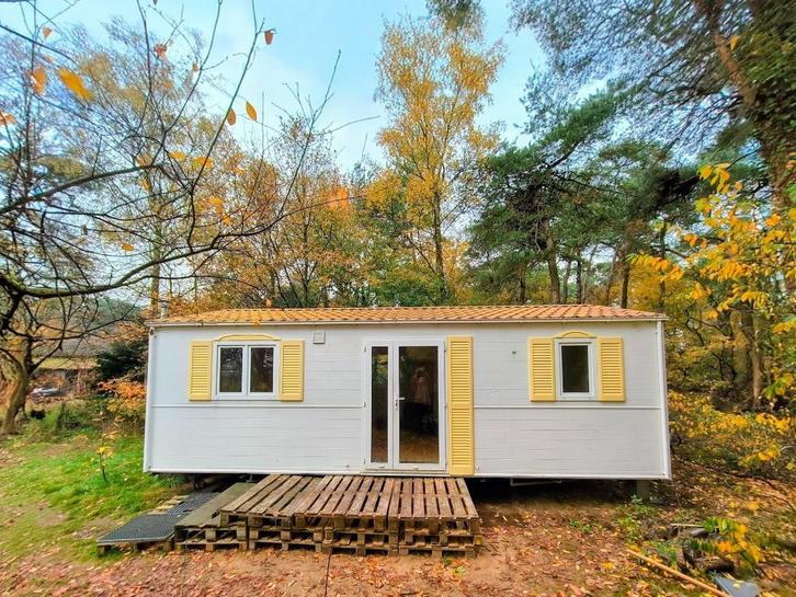Stacaravan / Tiny House 30m² met huiselijk gevoel, Caravans en Kamperen, Stacaravans, tot en met 2, Ophalen