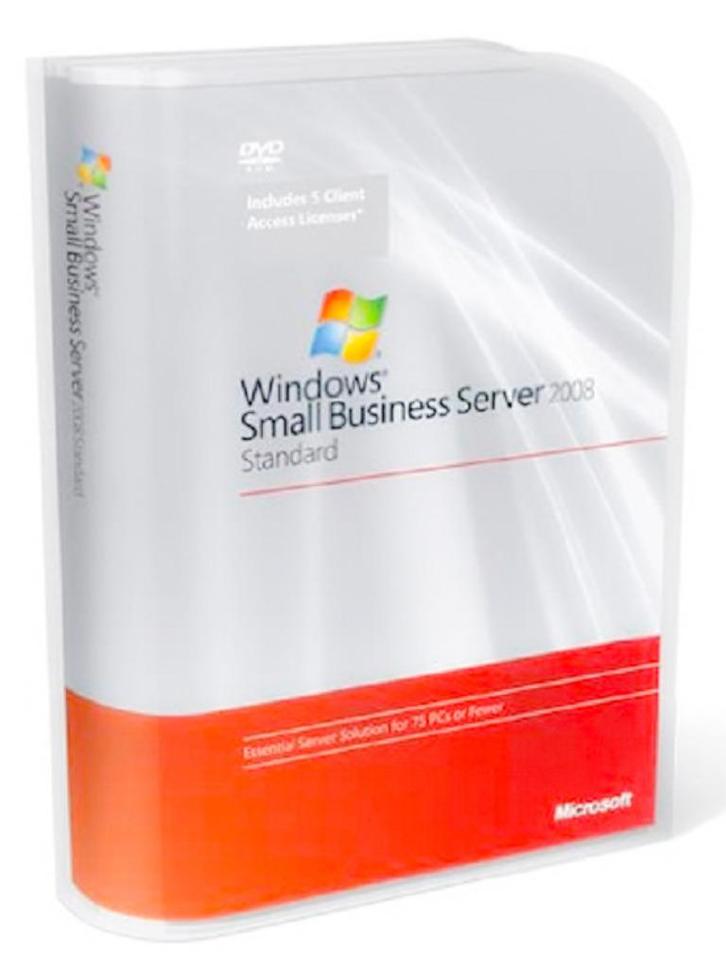 Microsoft Windows Small Business Server 2008 Standard (Virtu, Informatique & Logiciels, Systèmes d'exploitation, Neuf, Windows