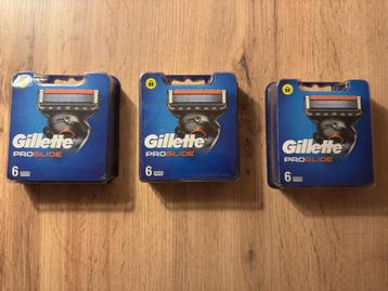 Gillette Proglide 6 - 3 Boîtes, Enlèvement ou Envoi, Neuf, Tout le visage, Soins