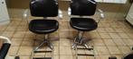 2 verstelbare kapperstoelen, Huis en Inrichting, Ophalen, Gebruikt