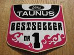 Autocollant Ford Taunus Bestseller n 1, Enlèvement ou Envoi, Neuf, Voiture ou Moto