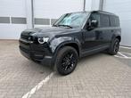LAND ROVER DEFENDER 110 D200S 3ZIT LICHTE VRACHT 66000€+btw, Auto's, Automaat, 2531 kg, Zwart, Leder