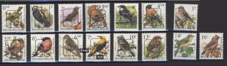 BELGIE ANDRE BUZIN VOGELS MNH, Postzegels en Munten, Postzegels | Europa | België, Postfris, Postfris, Verzenden