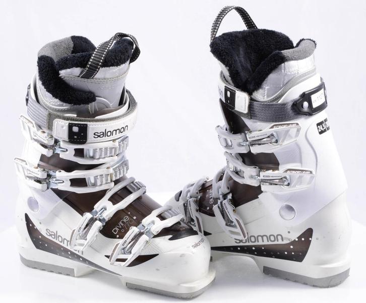 39 40 EU dames skischoenen SALOMON DIVINE, Sport en Fitness, Skiën en Langlaufen, Gebruikt, Schoenen, Ski, Salomon, Carve, Verzenden